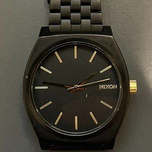 Nixon Time Teller Black/Gold